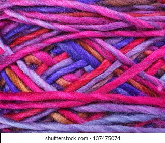 Texture of yarn  ball