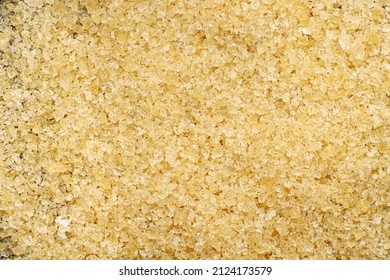 Texture Of Yellow Gelatin Close-up