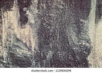 the textured abstract background with an indistinct pattern of brown and beige shades with smudges and with effect of aging