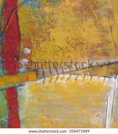 Textured abstract painting. Hand painted background.