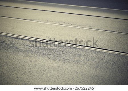 Similar – Image, Stock Photo city railroad tracks