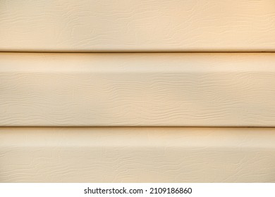 Textured Beige Siding Background Beige Sheathing Stock Photo 2109186860