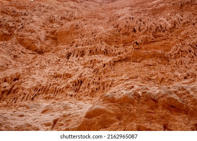 Textured canyon wall in Utah
