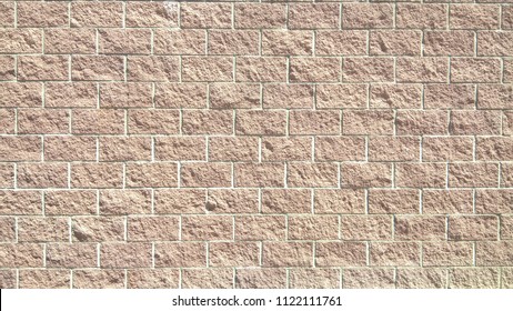 Textured Cinder Block Wall 