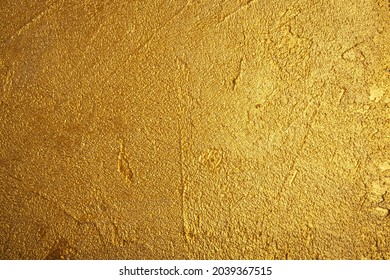 Textured Embossed Gold Color Background