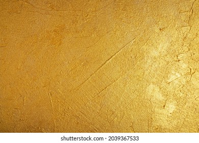 Textured Embossed Gold Color Background