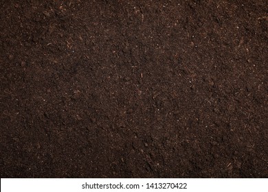 Textured fertile soil as background. Gardening season - Shutterstock ID 1413270422