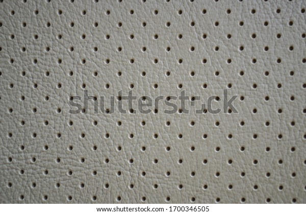 Textured leather seat covers\
in car 