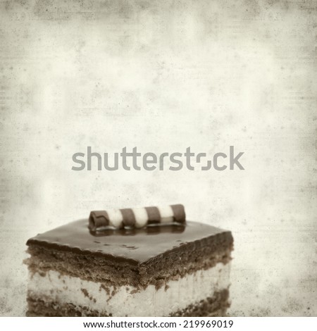 Similar – Image, Stock Photo stack of round chocolate cookies
