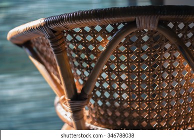 Textured Of Rattan Chair Furniture