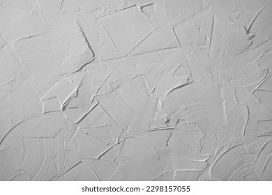 Textured white drywall with shadows. Photo Overlay for texture and background with copy space. 