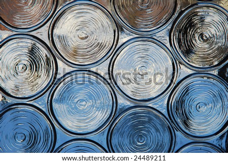 textured window
