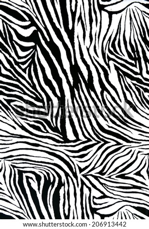 textured of zebra style fabric