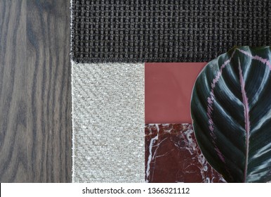 Textures Fabrics Moodboard Inspiration Decor Materials Stone Marble Natural Wood 