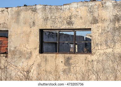 Textures Of A Ruined Abandoned Farm House, South Africa