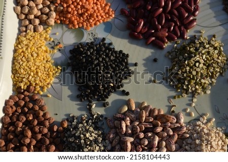 Th most common types of pulses available include various pulses, gram, bean, lentil, red bean, legumes, and black legume.