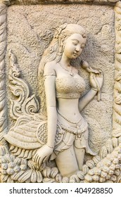 Thai Ancient Stone Carving