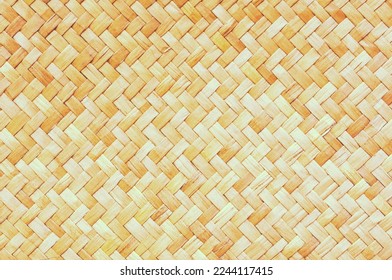 Thai basketwork texture for background
