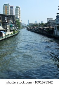 Thai Canal Or Klong Tour, Bangkok Noi, Thonburi, Thailand.