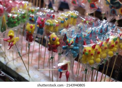 The Thai Candy In The Night Market