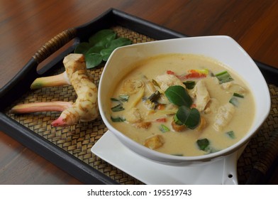 Thai Chicken Soup In Coconut Milk