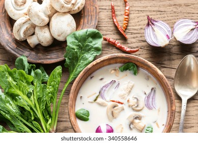 Thai Coconut Cream Soup