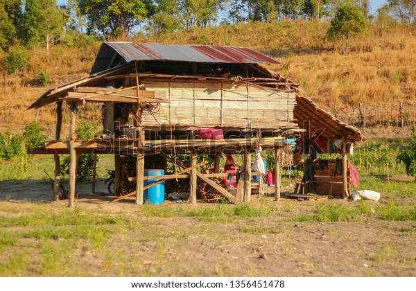 Thai Cottage Garden Hut Forest Thai Stock Image Download Now