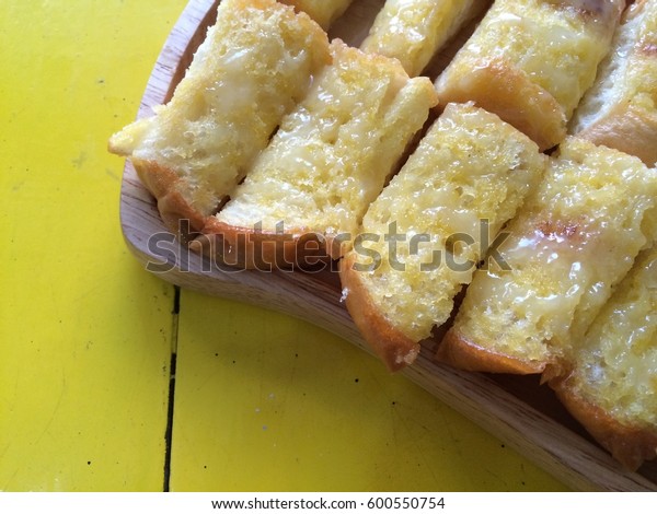 Thai Dessert Bread Butter Sugar Toast Stock Photo Edit Now