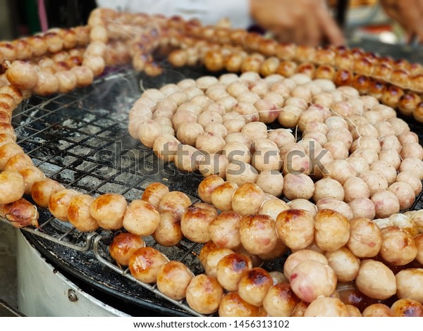 Thai East Sausage Sai Krok Isan Parks Outdoor Food And Drink