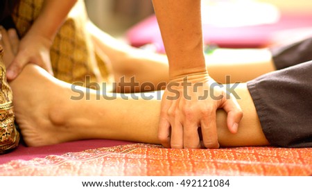 Thai Foot Massage, Spa Concept