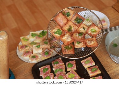 Thai Fried Pork Bread Images