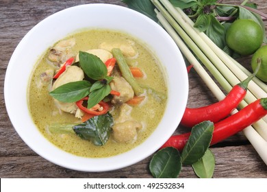 Thai Green Curry Chicken
