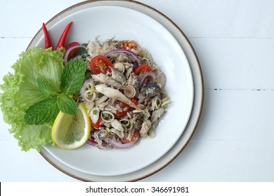 Thai Mackerel Spicy Salad