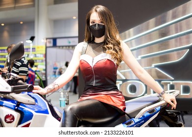 Thai Pretty Woman, Moter Expo 2021, There Are IMPACT Arena, Exhibition And Convention Center In BANGKOK, THAILAND - 4 January 2021