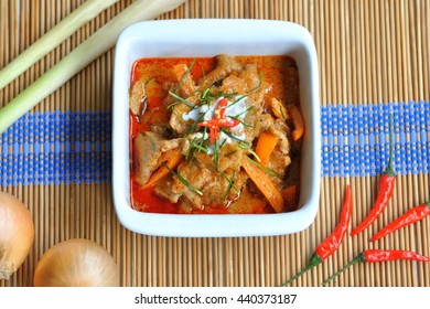 Thai Red Curry Pork 