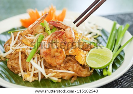 Thai style noodles
