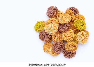 Thai Sweet Crispy Rice Cakes