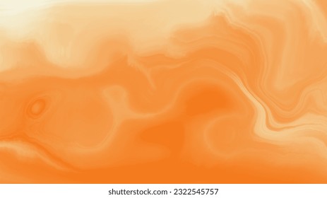 Thai tea mixing with milk texture background. Food and drink close up.