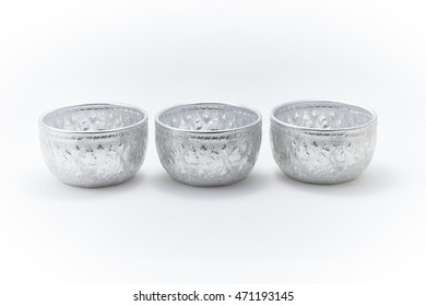 Thai Water Silver Bowl                        