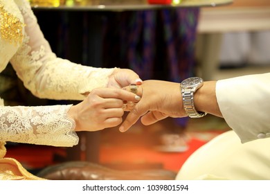 Thai wedding ceremony and decoration. - Shutterstock ID 1039801594