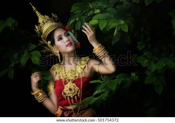 Thai Women Traditional Dress Traditional Dress Stock Photo Edit Now