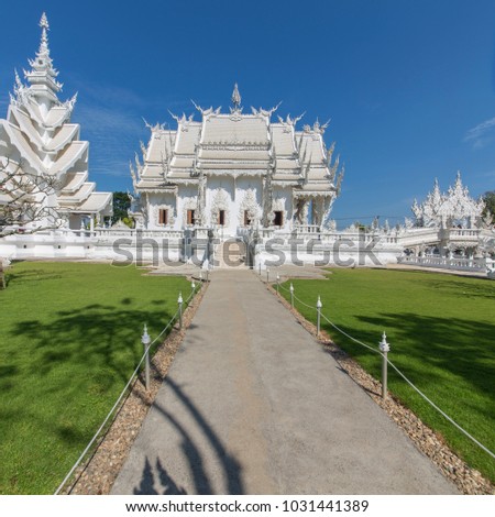 Thailand Chiengmai white temple