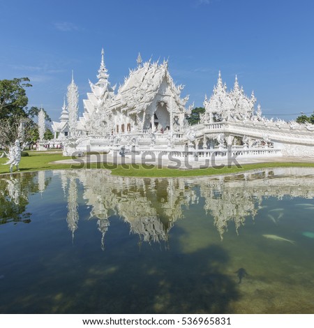 Thailand Chiengmai white temple