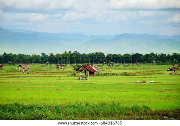 Thailand Countryside Views Beautiful Landscape Stock Photo (edit Now 