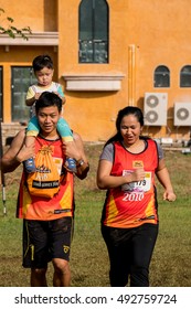 Thailand, Khaoyai - October 2, 2016,Trail Series 2016 Of Tiger Balm. Have A Lot Of People To Run. Now,the Sport Of Trail Runner Is Popularity In Thailand.