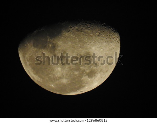 Thailand night sky moon\
