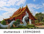 Thailand temple in Amnat Charoen Province