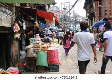 Thamel Kathmandu Nepal Sept 29 2017 Stock Photo 760122442 | Shutterstock