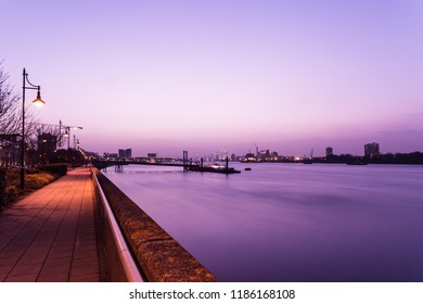 Thames River From Woolwich Royal Arsenal.