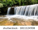 Than Ngam Waterfall, Nong Khai Province in Thailand.